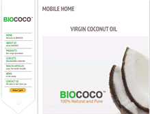 Tablet Screenshot of biococo.com.my